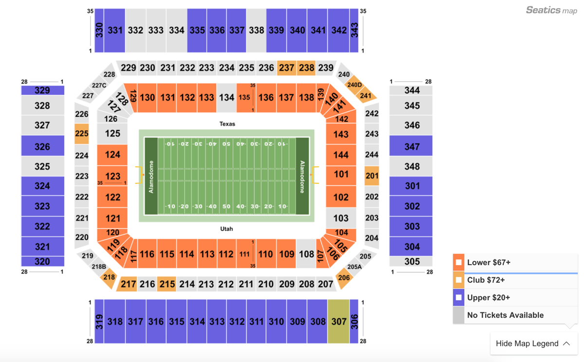 How To Find The Cheapest Alamo Bowl Tickets (Utah vs Texas)